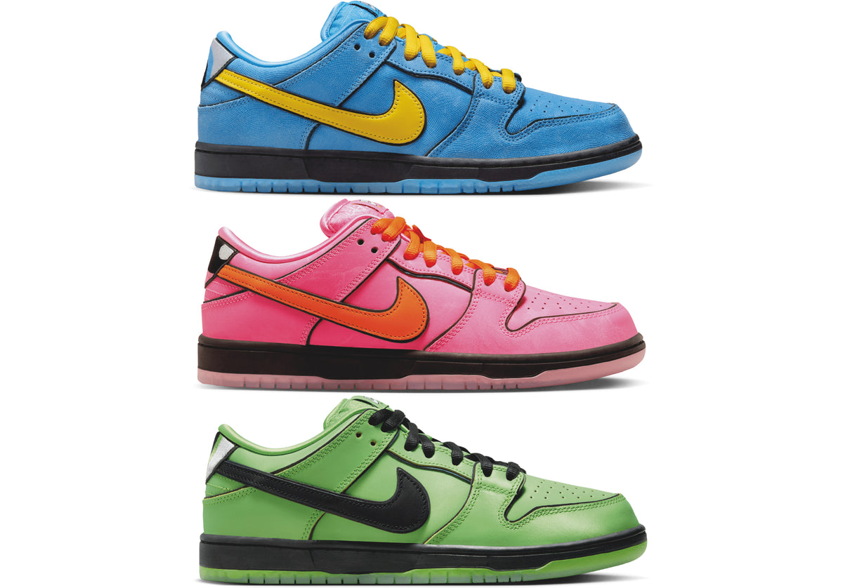 Nike SB Dunk Low The Powerpuff Girls BenG