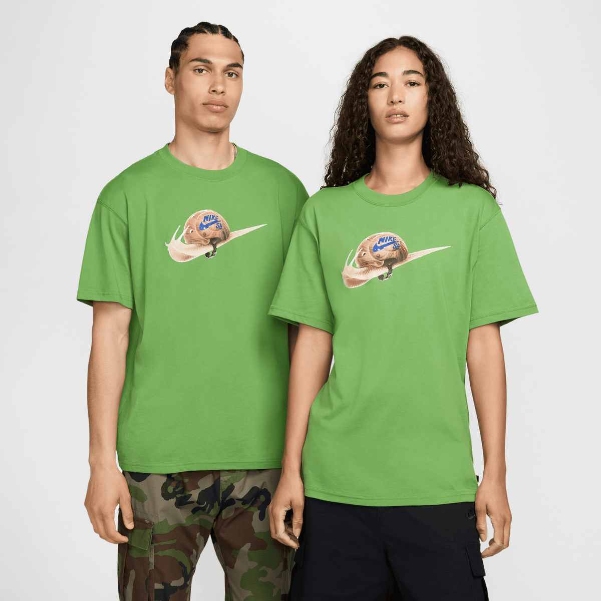 aurora green nike shirt