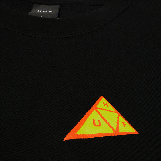 Huf Skewed Triple Triangle Crewneck