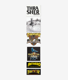  Thrasher x Anti Hero 5-Sticker Pack