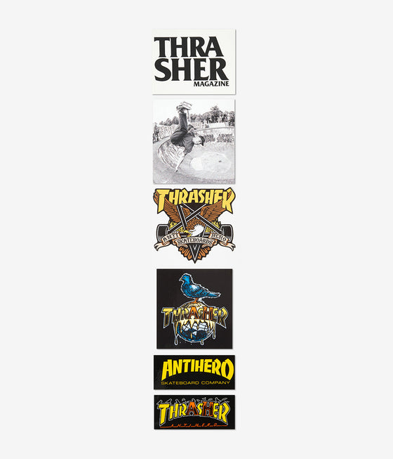 Thrasher x Anti Hero 5-Sticker Pack
