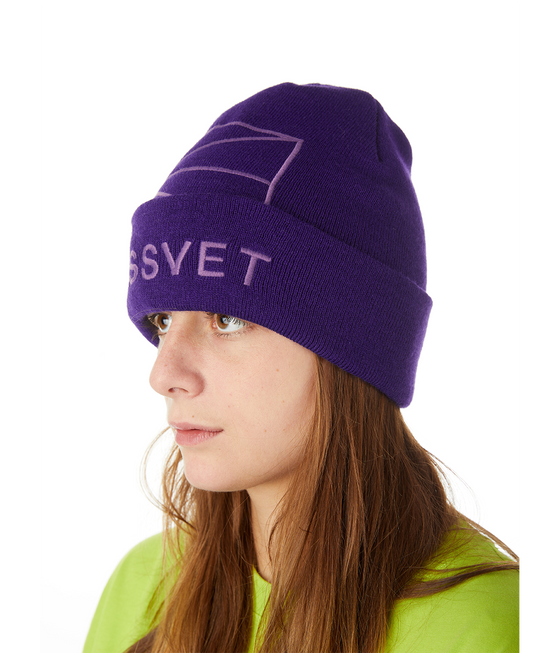 Rassvet Men Logo Beanie Knit