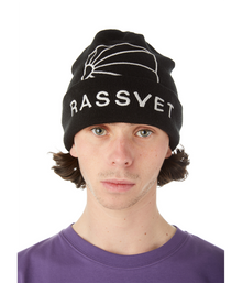  Rassvet Men Logo Beanie Knit