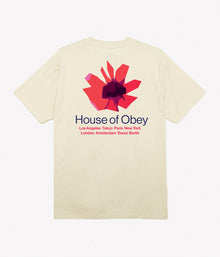  Obey House of Obey Floral T-Shirt