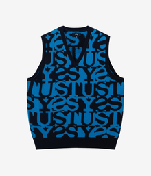  Stussy Stacked Sweater Vest