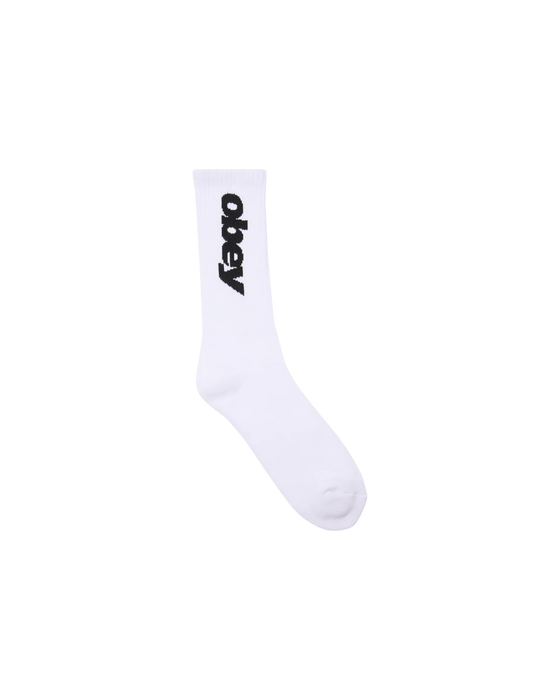 Obey Italics Sock
