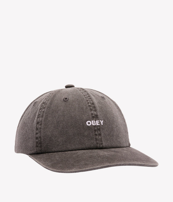 Obey Pigment Lowercase 6 Panel Strapback
