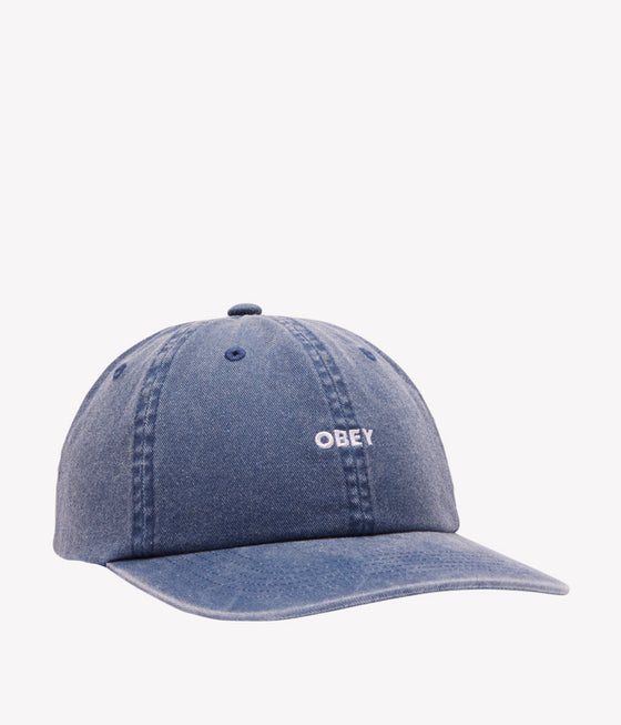Obey Pigment Lowercase 6 Panel Strapback