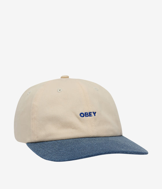 Obey 2 Tone Bold 6 Panel Strapback