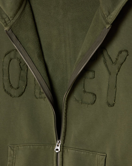 Obey Hybrid Faded Zip Hood