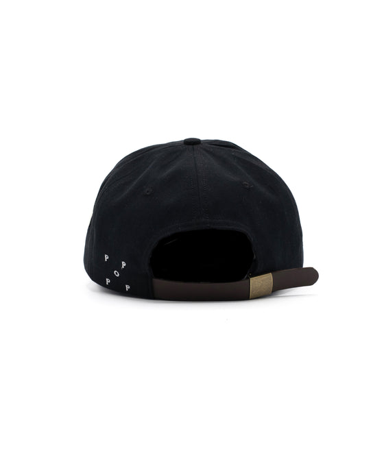 Pop O Six Panel Hat Black