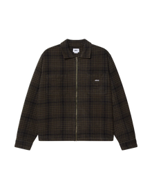  Obey Parker Zip Shirt Jacket