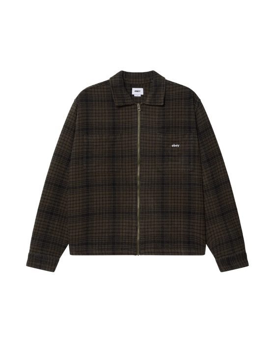 Obey Parker Zip Shirt Jacket