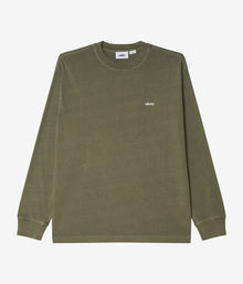  Obey Lowercase Pigment Ls T-Shirt