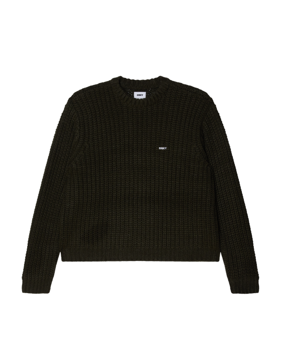 Obey Bold Chunky Sweater