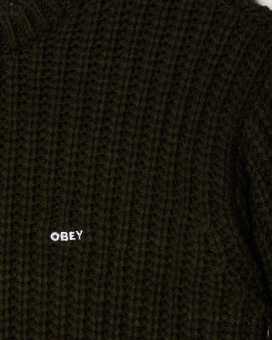 Obey Bold Chunky Sweater