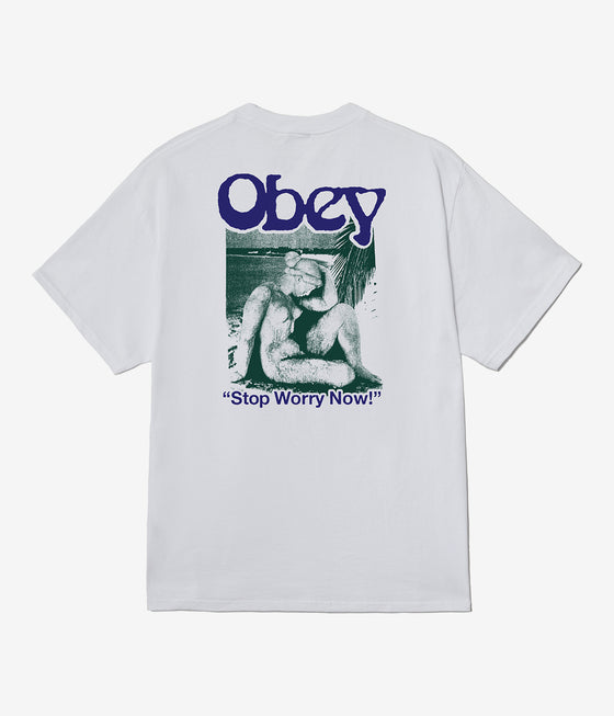 Obey Stop Worry Now T-Shirt