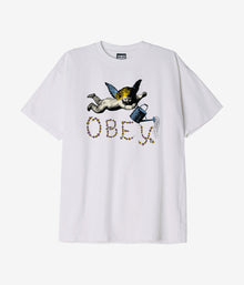  Obey Flower Angel Heavyweight T-Shirt