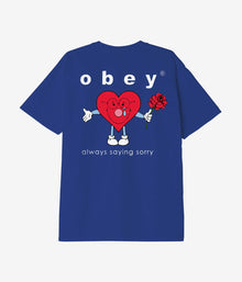  Obey Always Saying Sorry Heavyweight T-Shirt