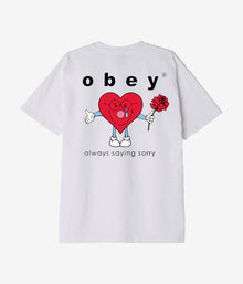  Obey Always Saying Sorry Heavyweight T-Shirt