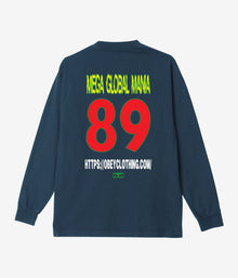  Obey Mega Global Mania Ls T-Shirt