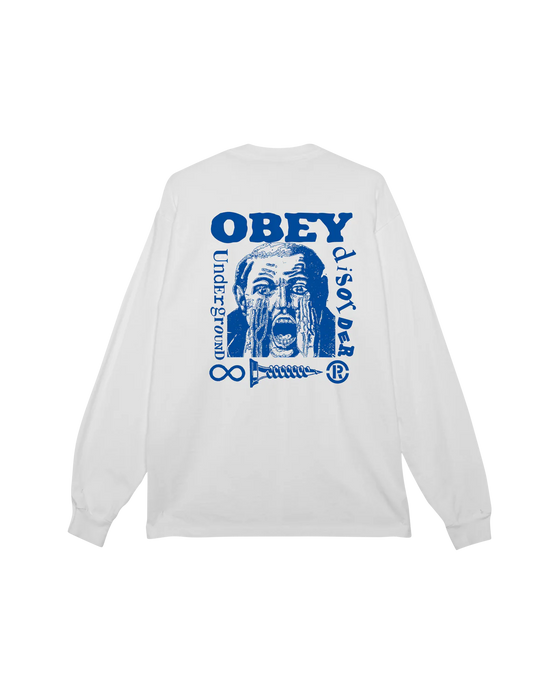 Obey Underground Disorder Ls T-Shirt