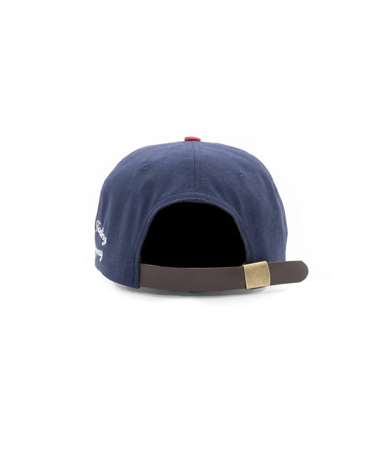 Pop O Six Panel Hat Navy/Goji Berry