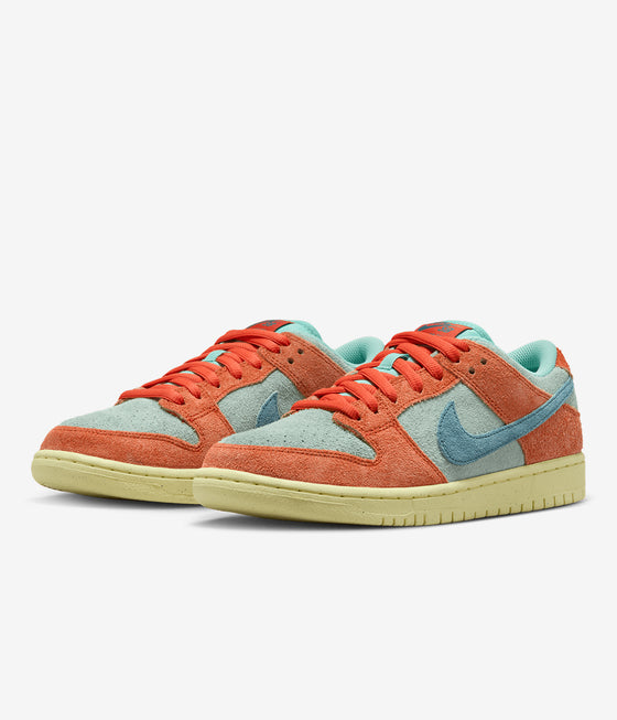 Nike SB Dunk Low Pro Premium Orange Emerald Rise