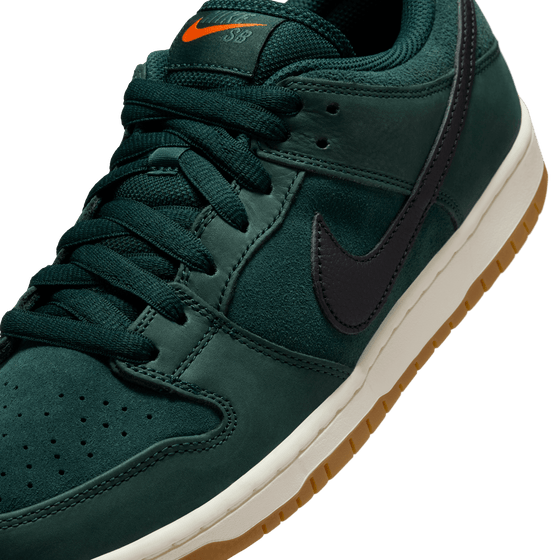 Nike SB Dunk Low Pro Iso "Deep Fir/Black-Fir-Sail"