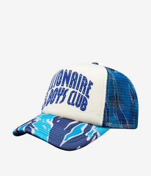  Billionaire Boys Club Camo Arch Logo Trucker