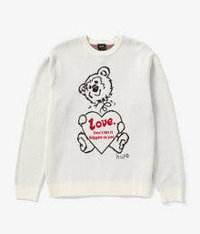  Huf Bad News Crewneck Sweater