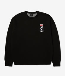  Huf Black Moses Knit Sweater