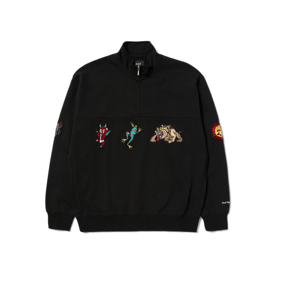 Huf Bledsoe Quarter Zip Fleece