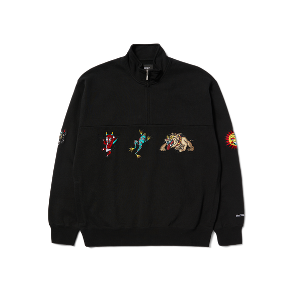 HUF BLEDSOE QUARTER ZIP FLEECE すぐ届く！ Bledsoe Quarter Zip Fleece – HUF Worldwide