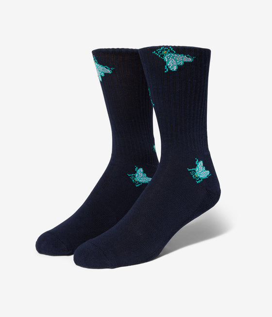 Huf Fly Trap Crew Sock