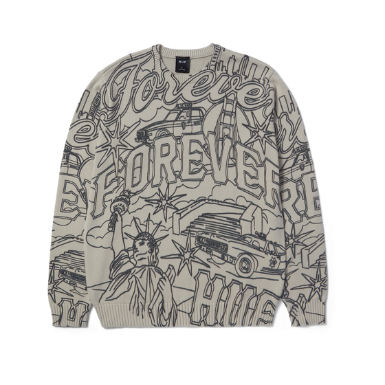 Huf Forever Crewneck Sweater