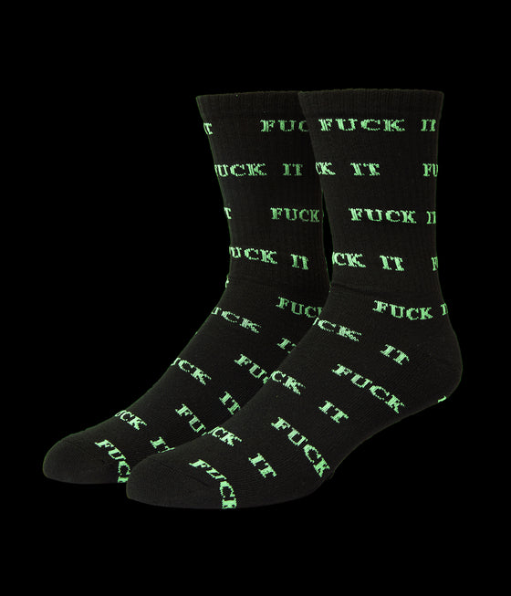Huf Fuck It Glow Sock