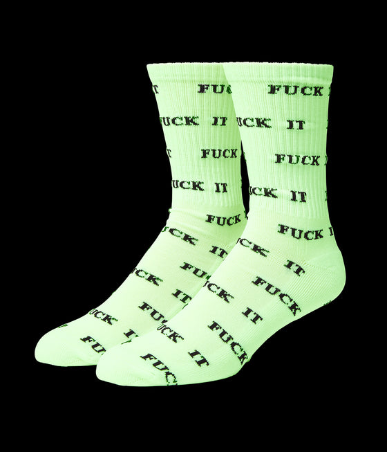 Huf Fuck It Glow Sock
