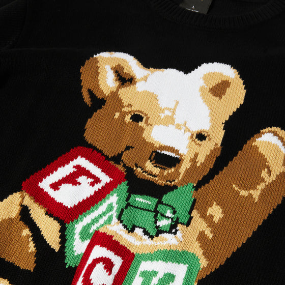 Huf Gift Bear Intarsia Sweater