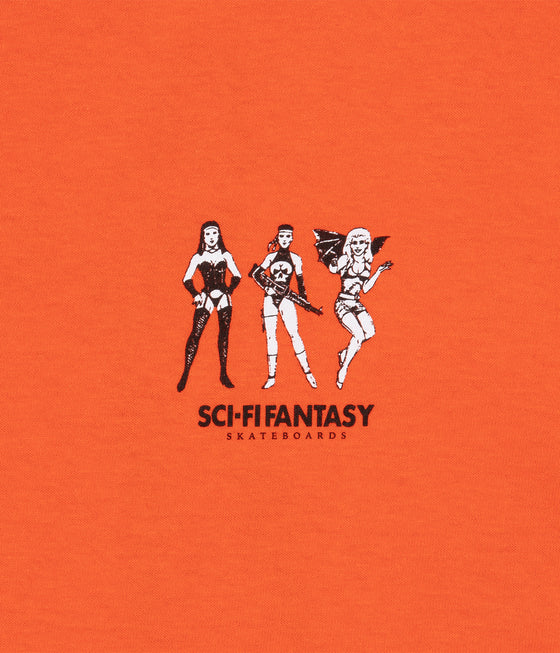 Sci-Fi Fantasy Macho Girls T-Shirt