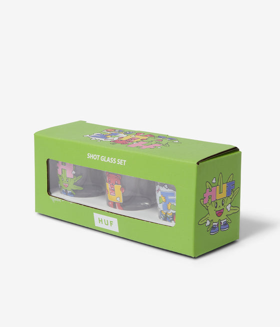 Huf Kawaii Buddies Shot Glass Set