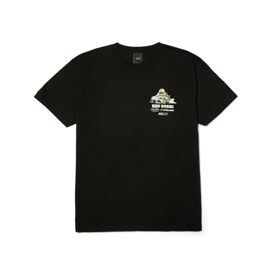 Huf x Greddy Gushi S/S T-Shirt Black