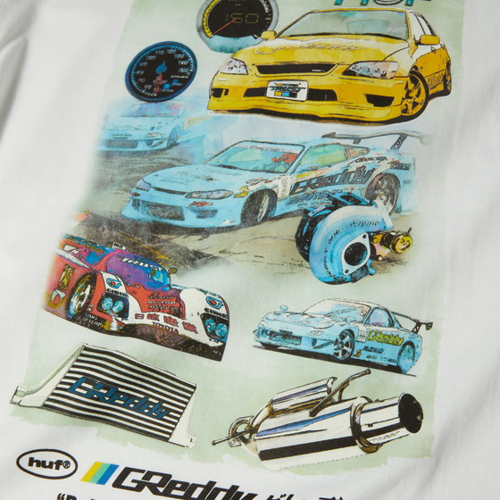 HUF X Greddy Parts S/S Tee