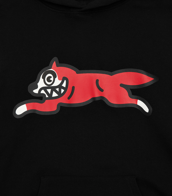 Ice Cream Running Dog Popover Hood