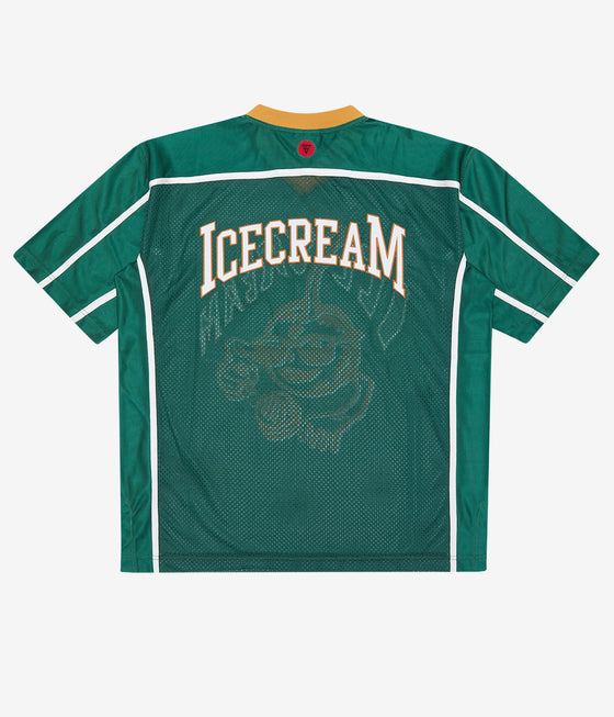 Ice Cream Cherry Applique Football Top