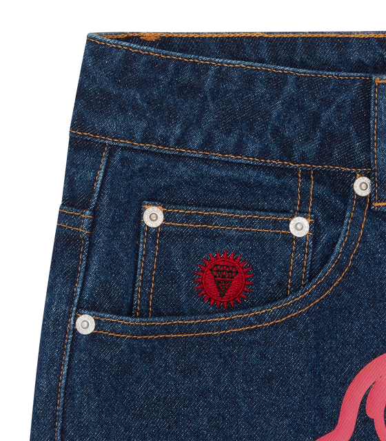 Ice Cream Running Dog Denim Pant