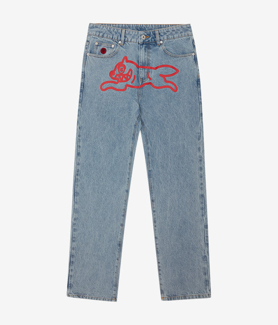 Ice Cream Running Dog Denim Pant