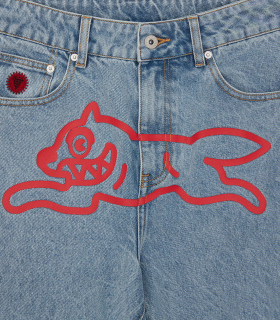 Ice Cream Running Dog Denim Pant