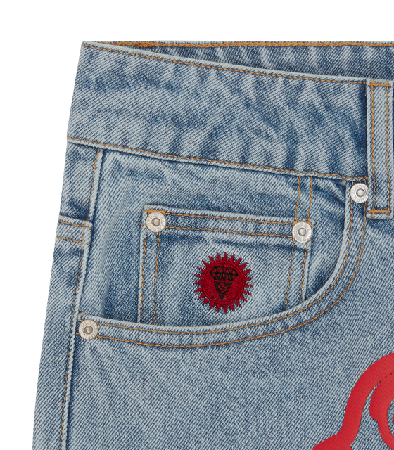 Ice Cream Running Dog Denim Pant