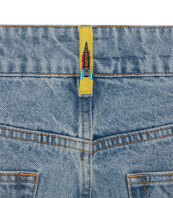 Ice Cream Running Dog Denim Pant